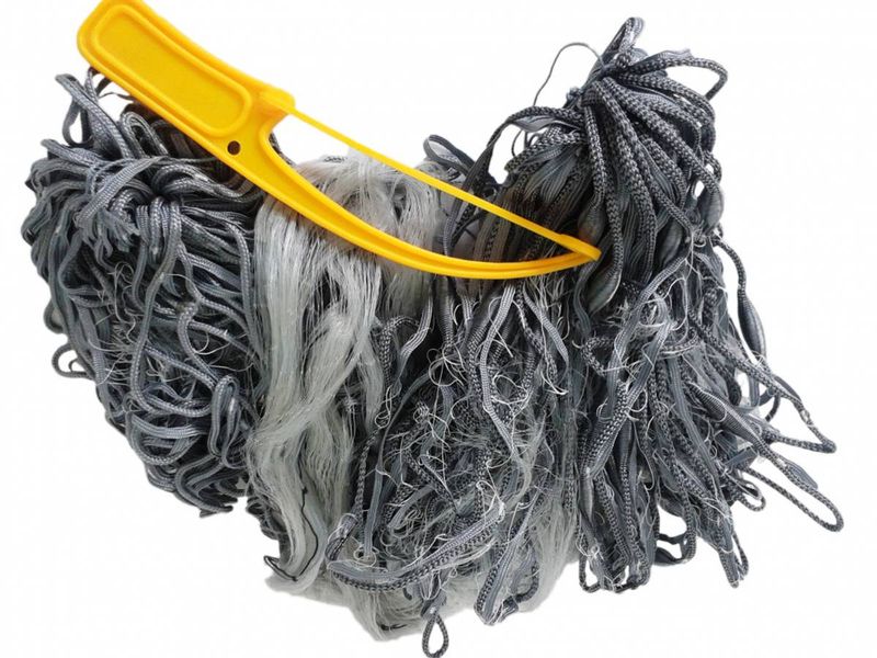 Freshwater net 1.5 m depth 25 m length 26 mm grey